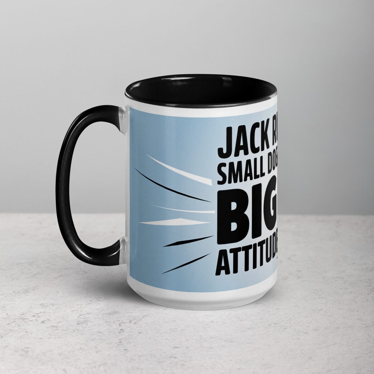 Jack Russell: Small Dog, Big Attitude Coffee Mug - Image 5