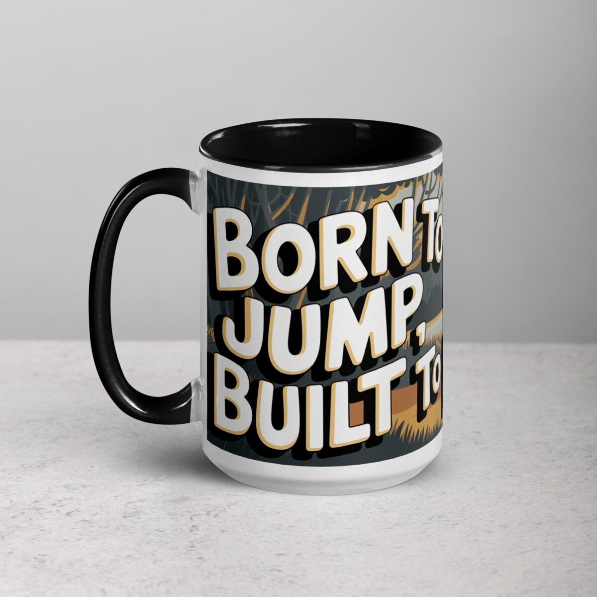 Born to Jump, Built to Love Jack Russell Mug - Image 5