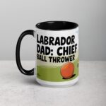 Labrador Dad: Chief Ball Thrower Coffee Mug - Image 5