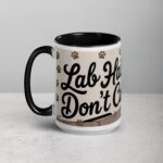Lab Hair, Don’t Care Labrador Coffee Mug - Image 5