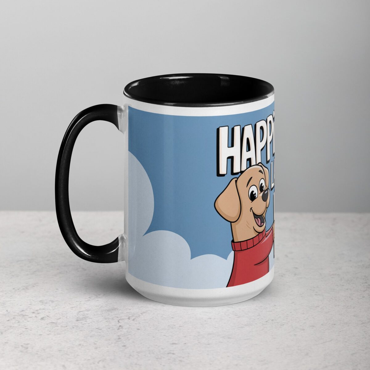 Happiness Is a Labrador Hug Coffee Mug - Image 5