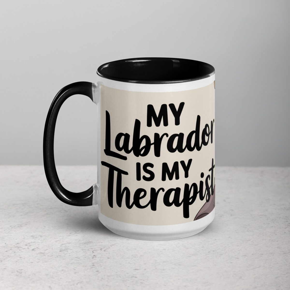 My Labrador Is My Therapist Coffee Mug - Image 5