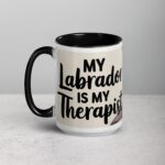 My Labrador Is My Therapist Coffee Mug - Image 5