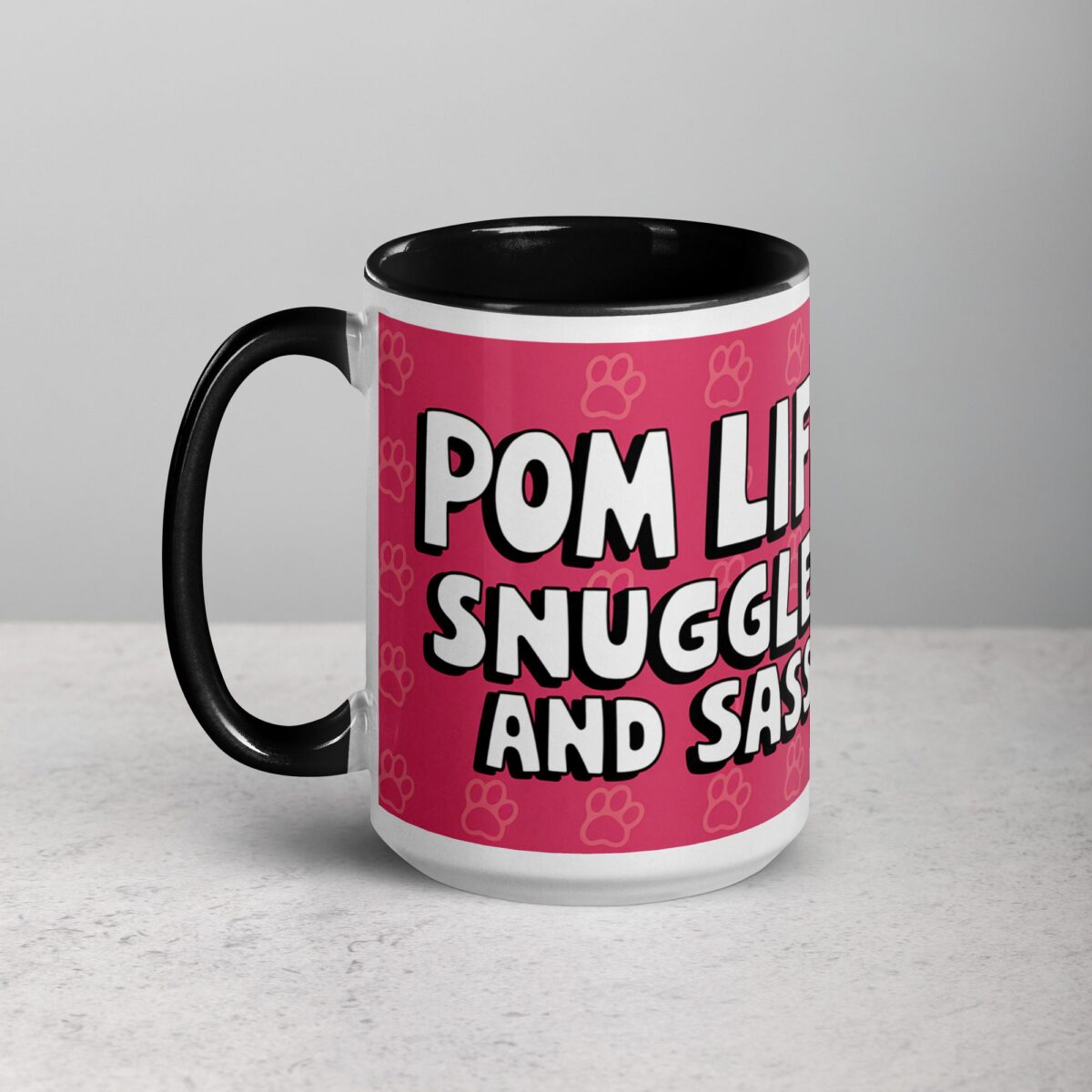 Pom Life: Snuggles and Sass Coffee Mug - Image 5