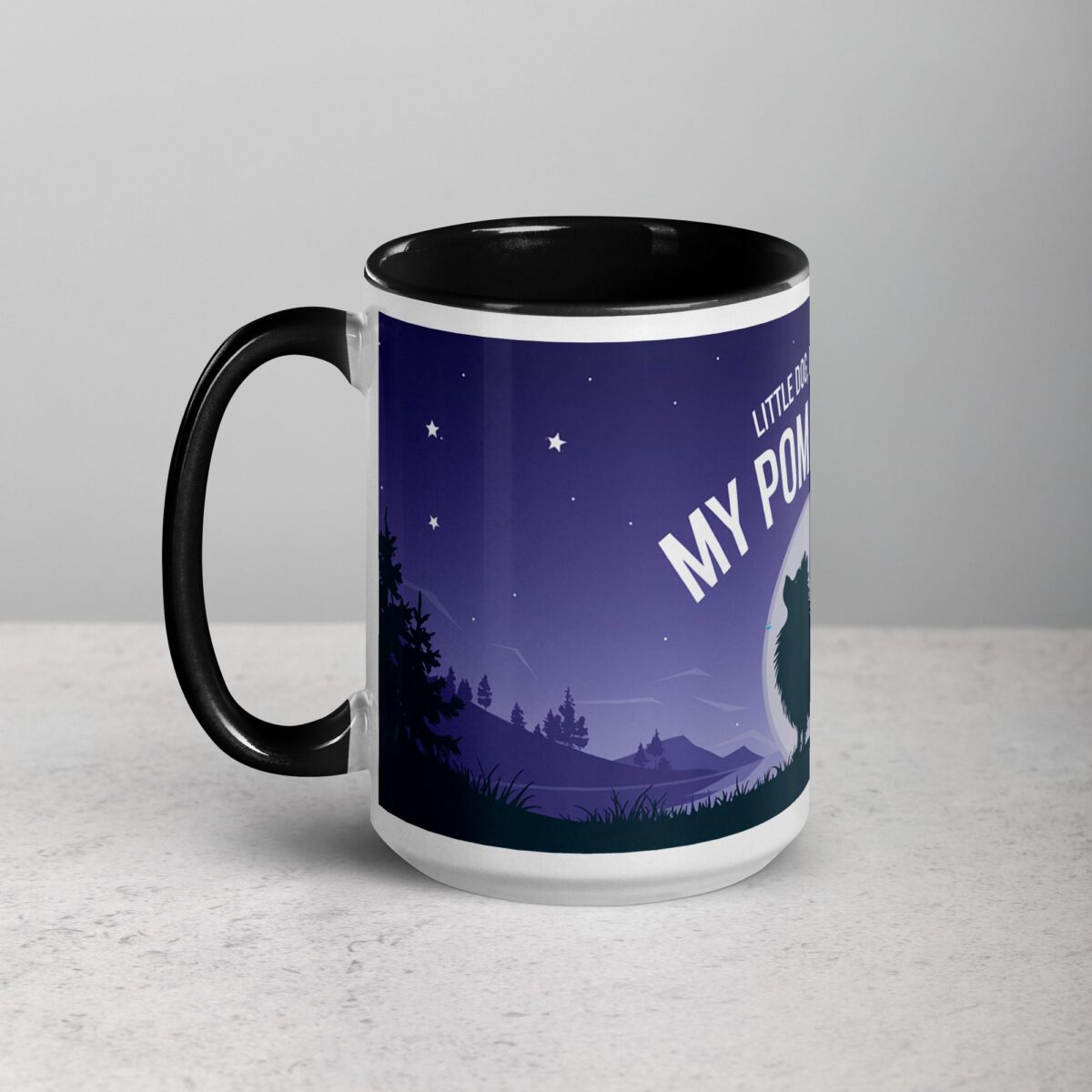 Little Dog, Big Dreams: My Pomeranian Coffee Mug - Image 5