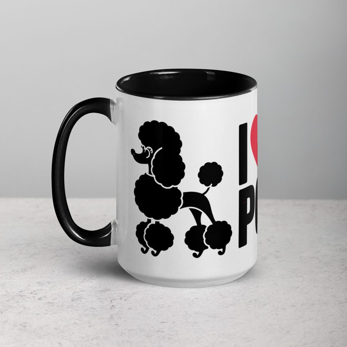 I ❤️ My Poodle Coffee Mug & Tea Cup - Image 5