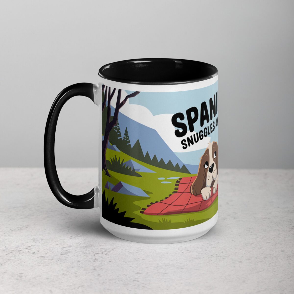 Spaniel Life: Snuggles and Adventures Coffee Mug - Image 5