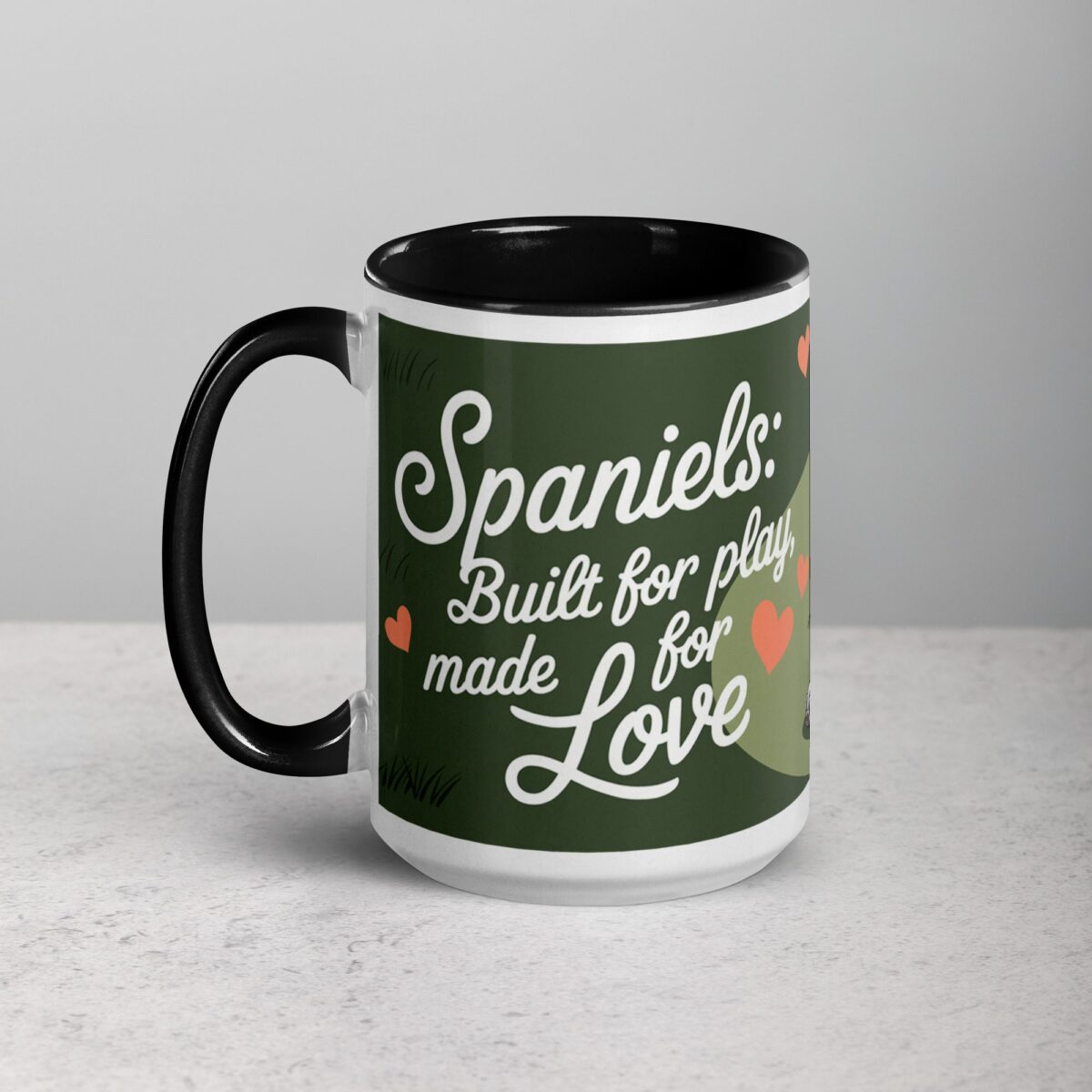 Spaniels: Built for Play, Made for Love Coffee Mug - Image 5