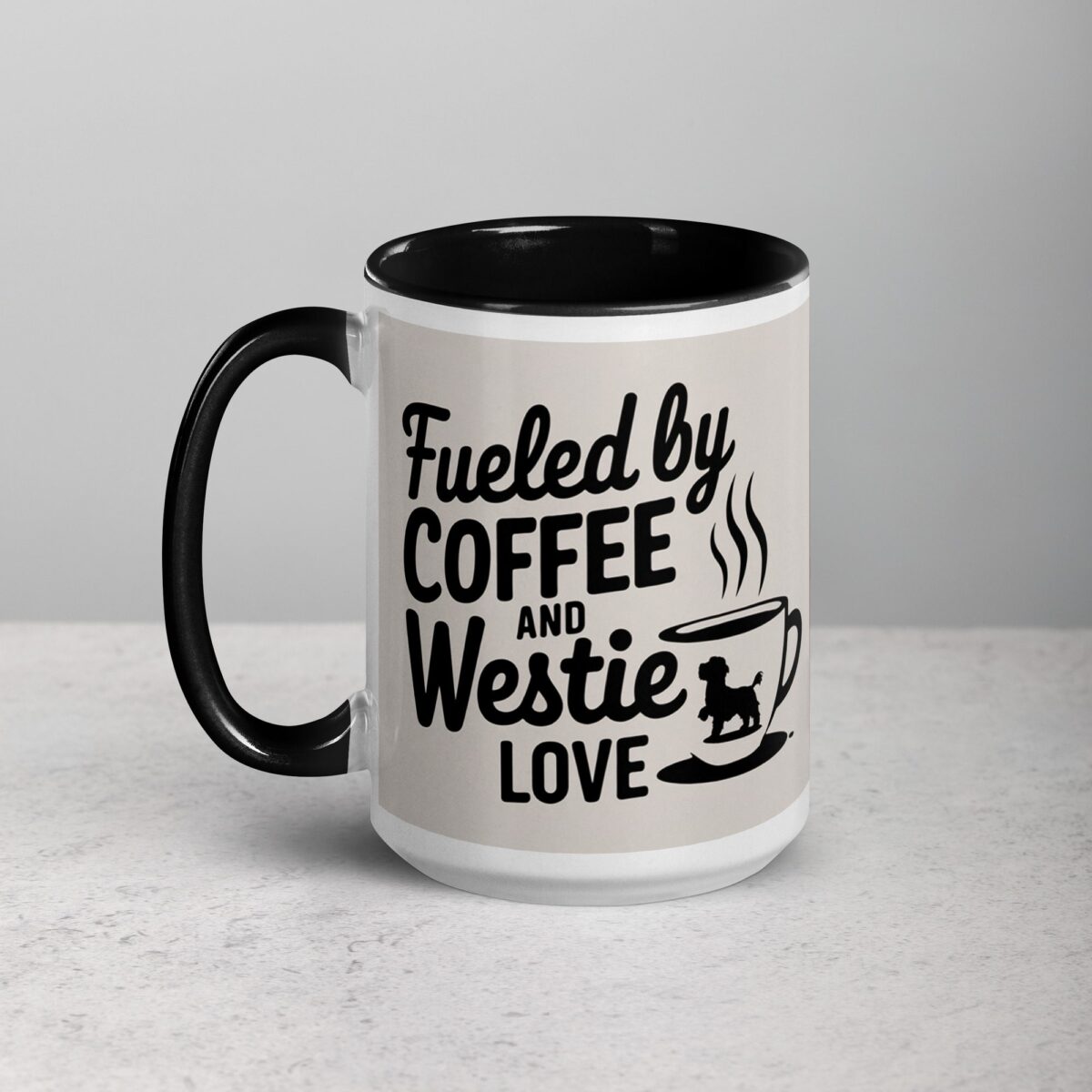 Fueled by Coffee and Westie Love Mug - Image 5