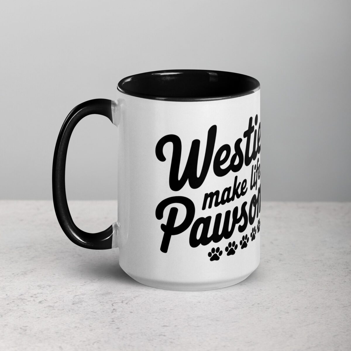 Westies Make Life Pawsome Coffee Mug - Image 5