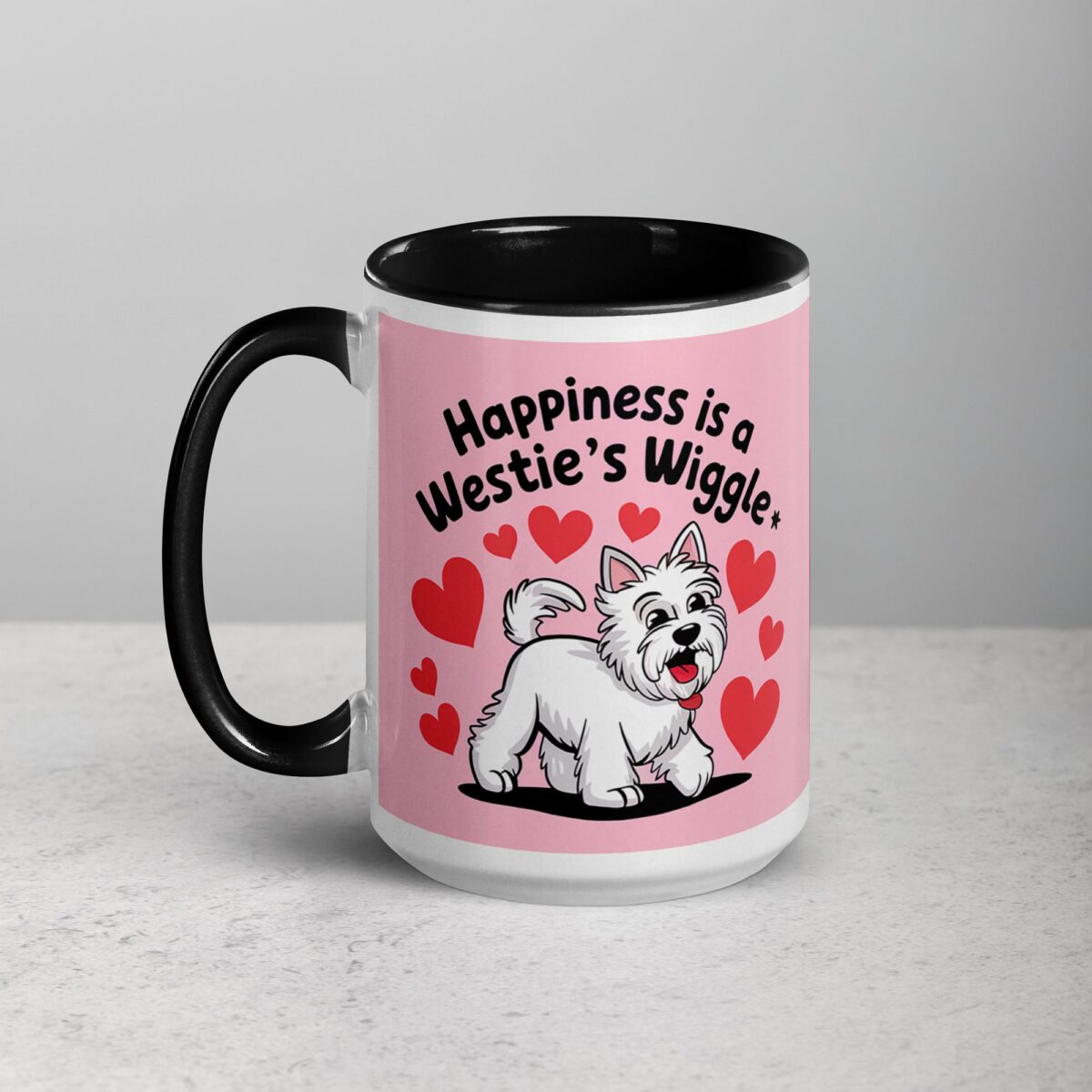 Happiness Is a Westie’s Wiggle Coffee Mug - Image 5