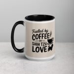 Fueled by Coffee and Shih Tzu Love Mug - Image 5