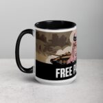 Free Palestine Freedom Fighter Mug - Image 5