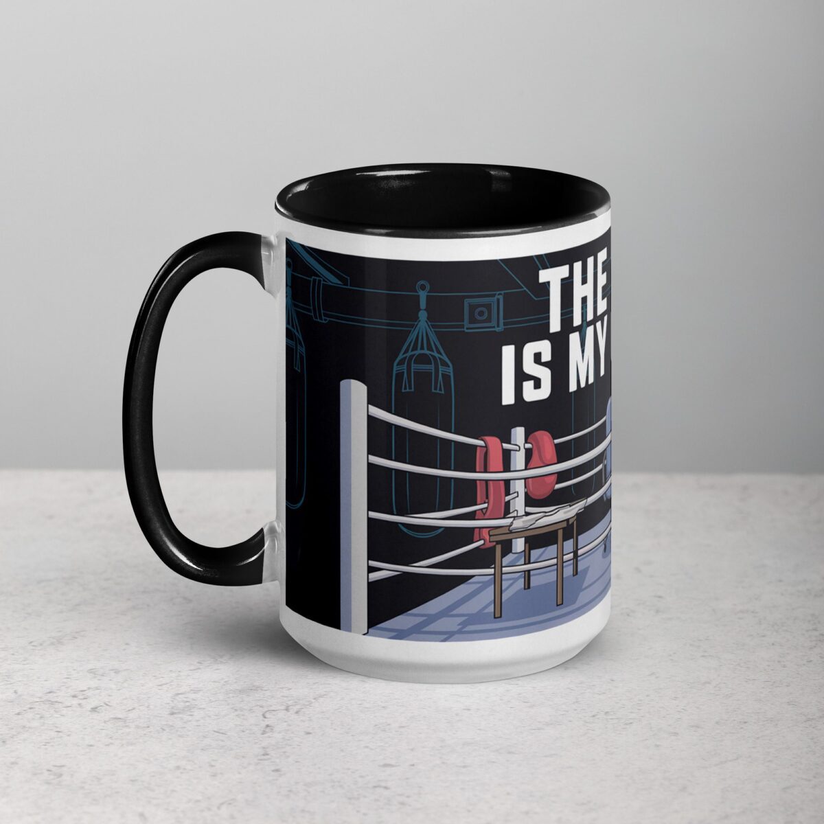 The Ring is My Office Boxing Mug - Image 5