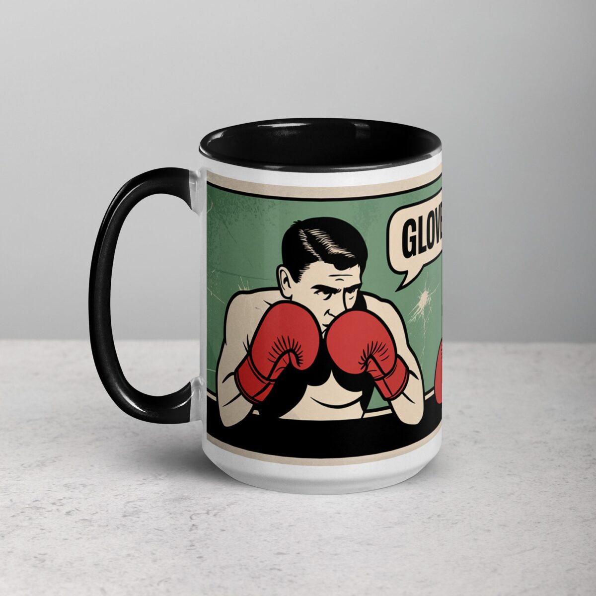 Gloves Up, Chin Down Boxing Mug - Image 5