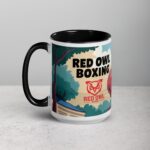 Red Owl Boxing Limited Edition Coffee Mug - Image 5