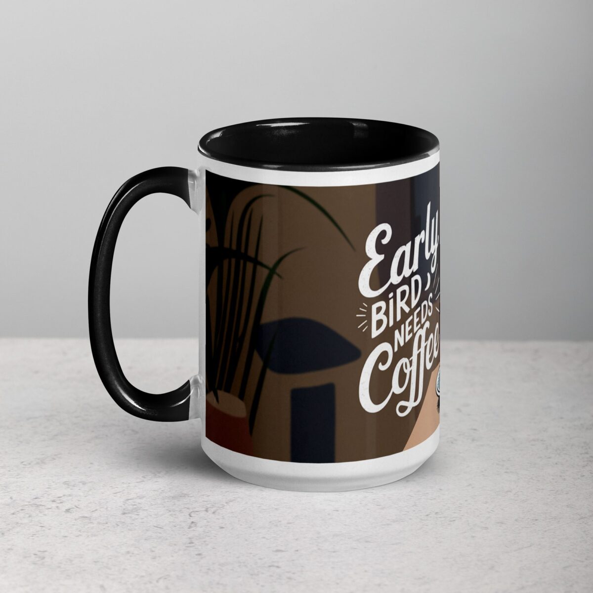 Early Bird Needs Coffee Mug - Image 5