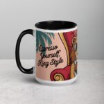 Espresso Yourself, King Style Lion Coffee Mug - Image 5