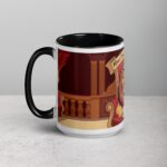 Mane Event: Coffee Time Lion Mug - Image 5