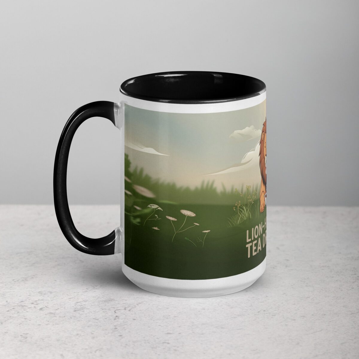 Lion-Hearted Tea Drinker Cup - Image 5