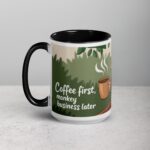 Coffee First, Monkey Business Later Mug - Image 5