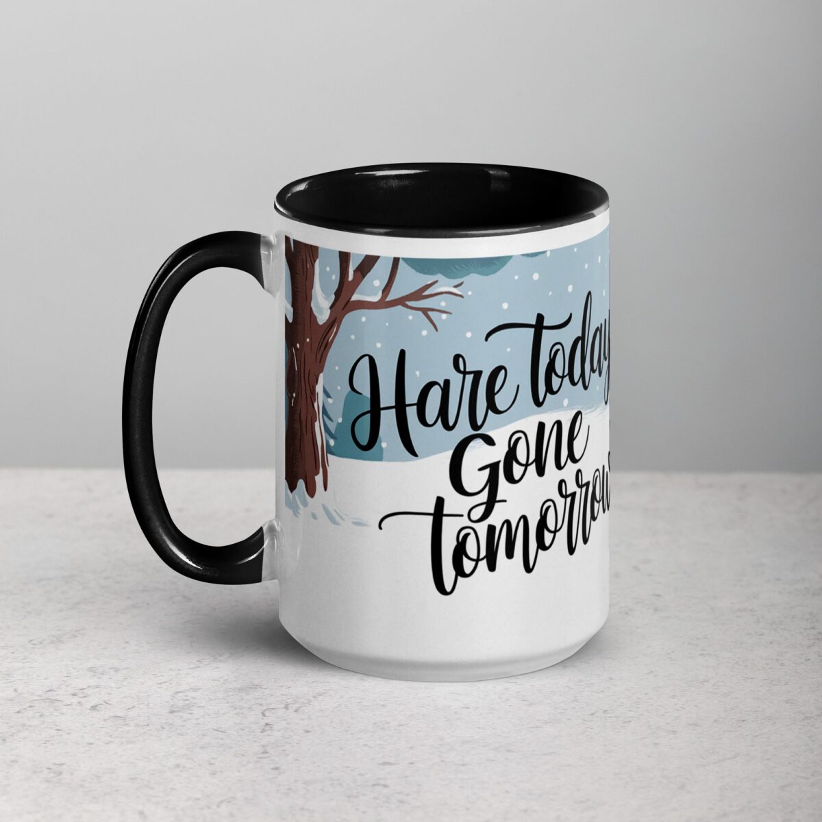 Hare Today, Gone Tomorrow Bunny Mug - Image 5