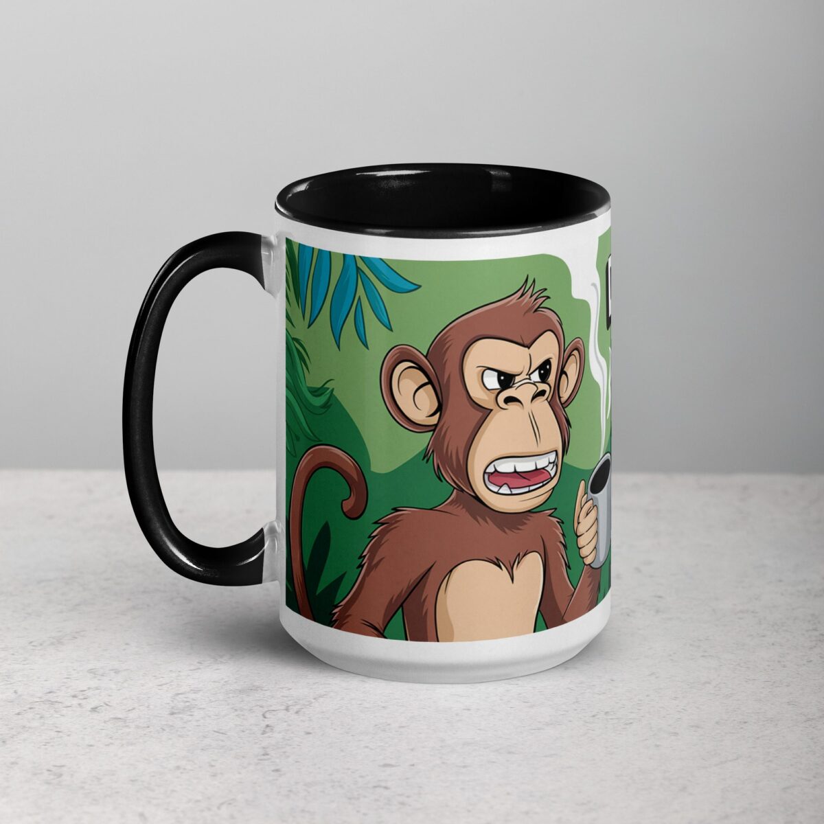 Don’t Make Me Go Ape Without Coffee Mug - Image 5