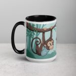 Hang in There, Coffee’s Coming! Monkey Mug - Image 5