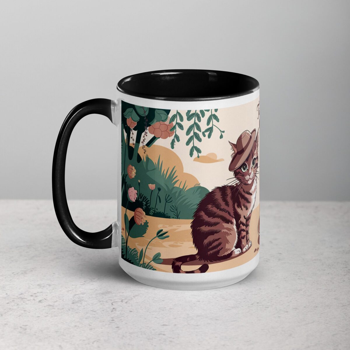 Time Spent with Cats and Coffee Is Never Wasted Mug - Image 5