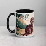 Time Spent with Cats and Coffee Is Never Wasted Mug - Image 5