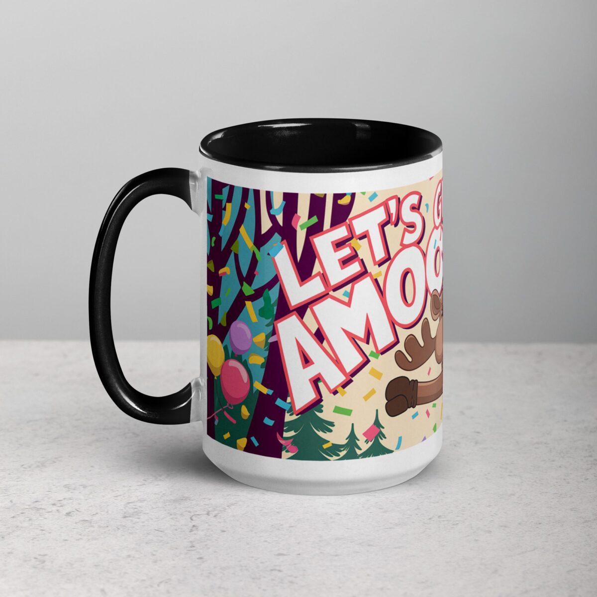 Let’s Get Amoosed! Coffee Mug - Image 5