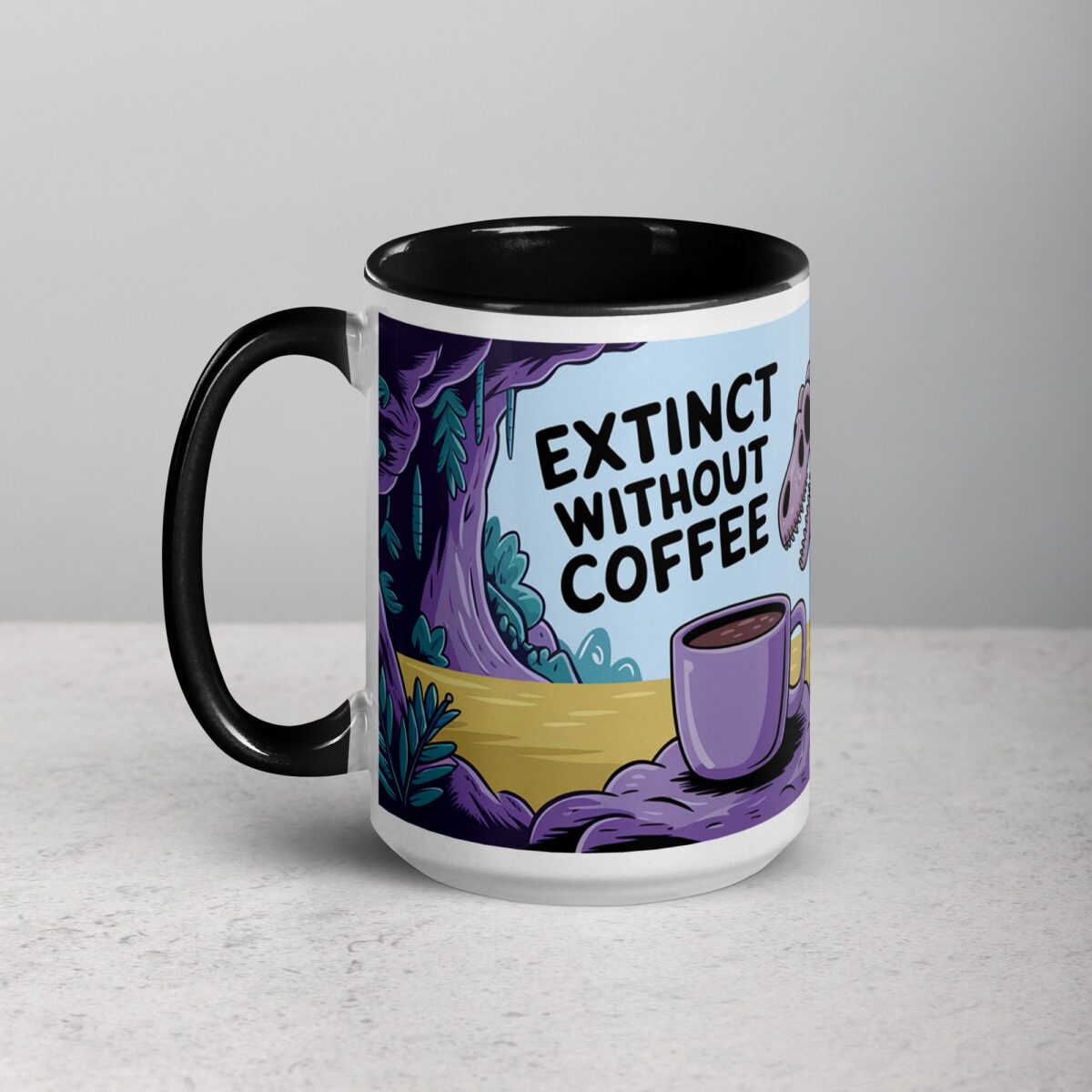 Extinct Without Coffee Mug - Image 5