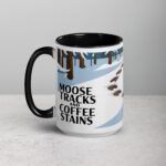 Moose Tracks and Coffee Stains Mug - Image 5