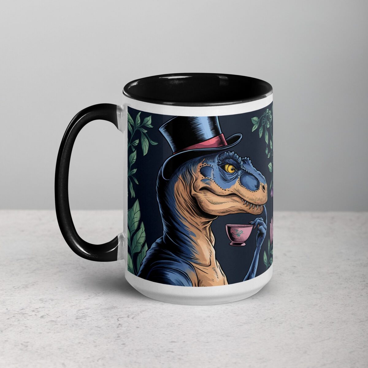 Make Tea, Not Extinction Dinosaur Cup - Image 5
