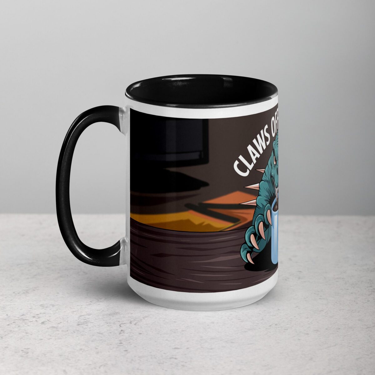 Claws Off My Coffee Dinosaur Mug - Image 5