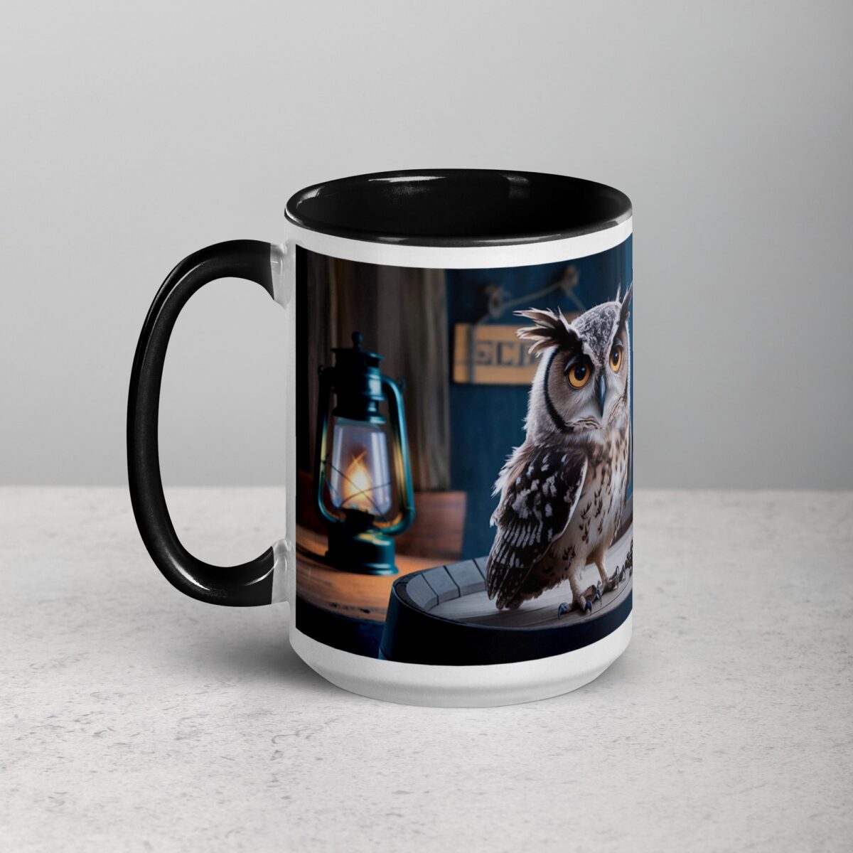 Whoo Needs Sleep When There's Coffee? Owl Mug - Image 5