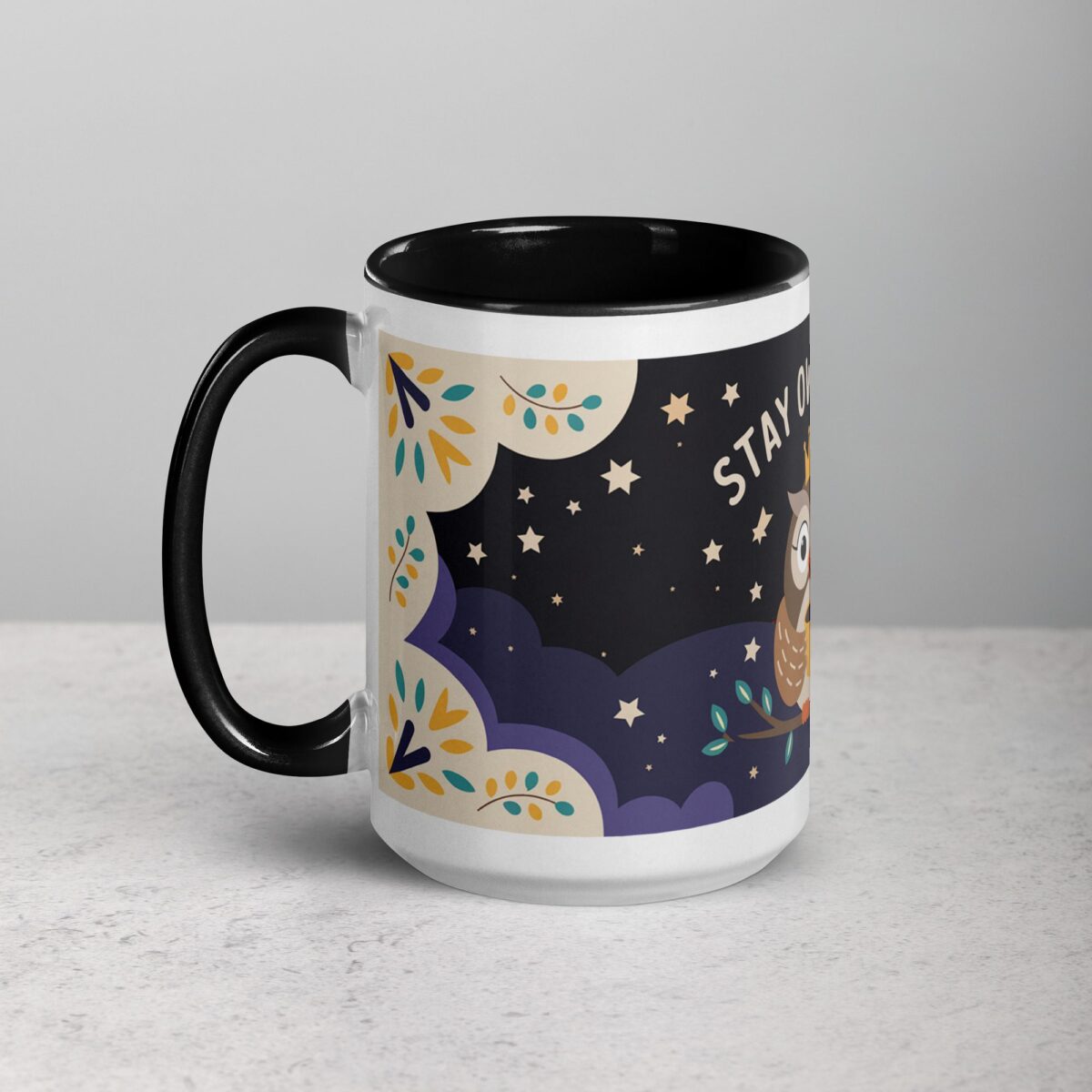 Stay Owl-some! Coffee Mug & Tea Cup - Image 5