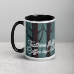 Feathers Fluffed, Coffee Cup Clutched Owl Mug - Image 5