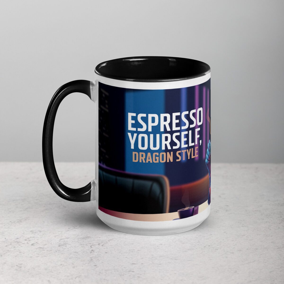 Hoarding Coffee, Not Gold Dragon Mug - Image 5