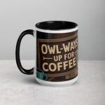 Owl-ways Up for Coffee Mug - Image 5