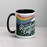 Powered by Rainbows and Caffeine Unicorn Mug - Image 5