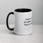 Time to Google ‘How to Motivate Humans Boss Mug - Image 5