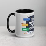 I’m the Reason for the Company Group Chat Boss Mug - Image 5