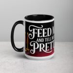 Feed Me and Tell Me I’m Pretty Cat Mug - Image 5