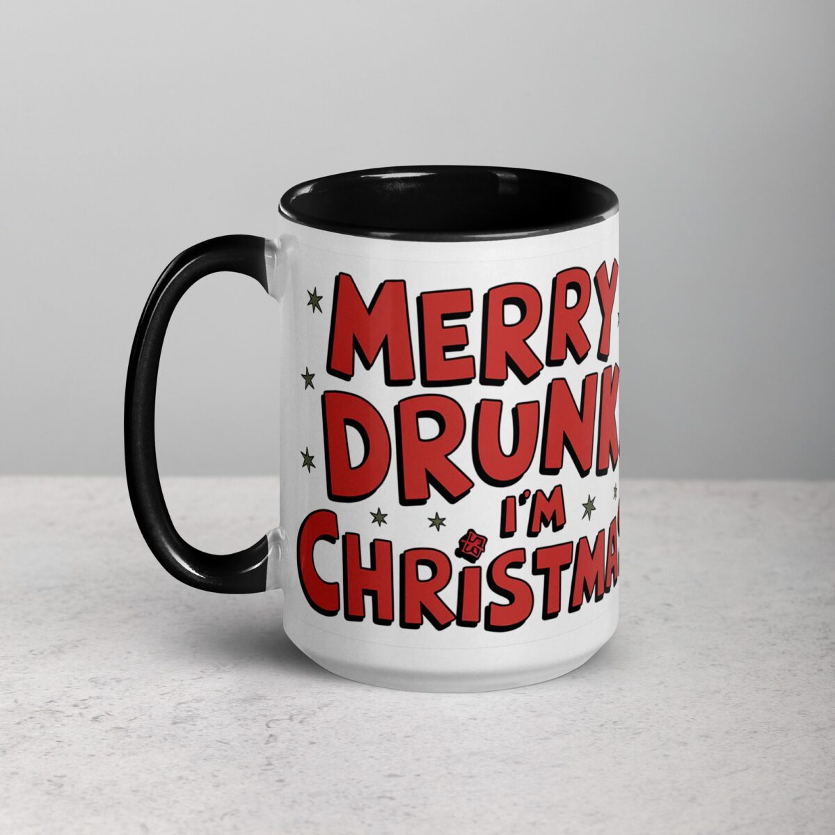 Merry Drunk, I’m Christmas Coffee Mug - Image 5