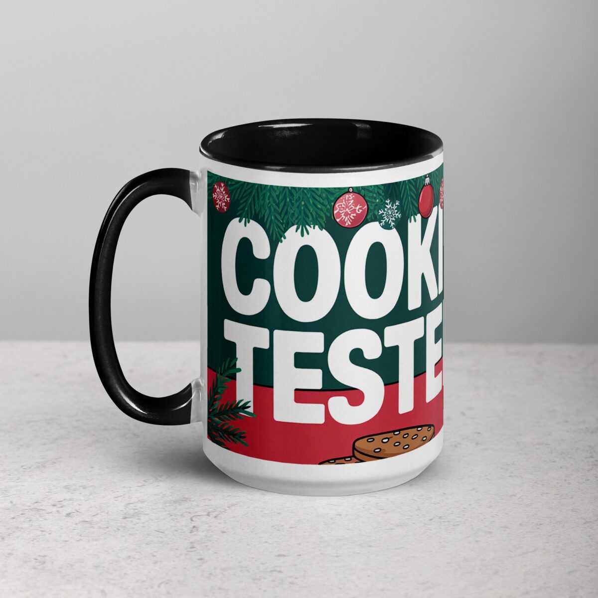 Cookie Tester Christmas Coffee Mug - Image 5