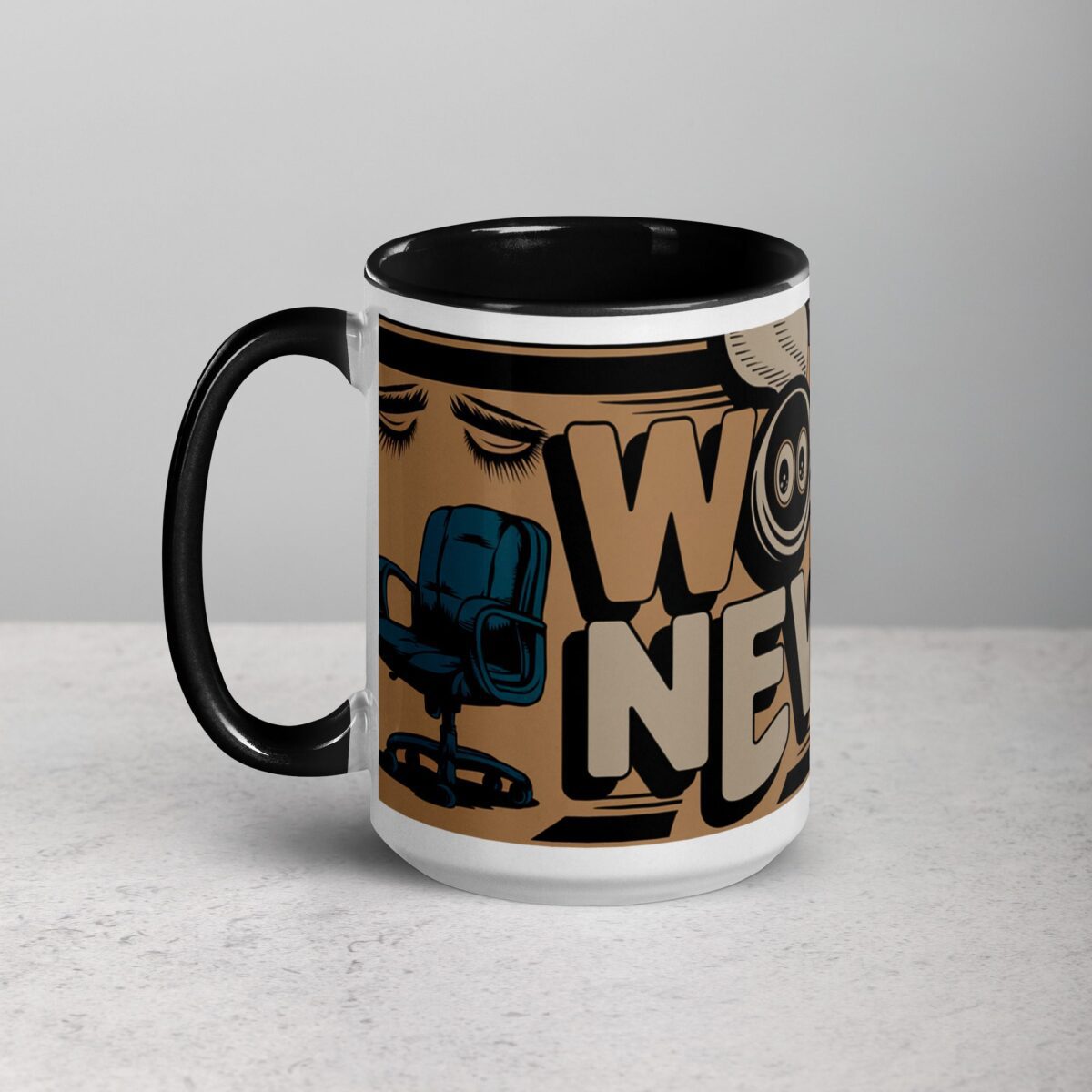 Work Never Co-Worker Coffee Mug - Image 5
