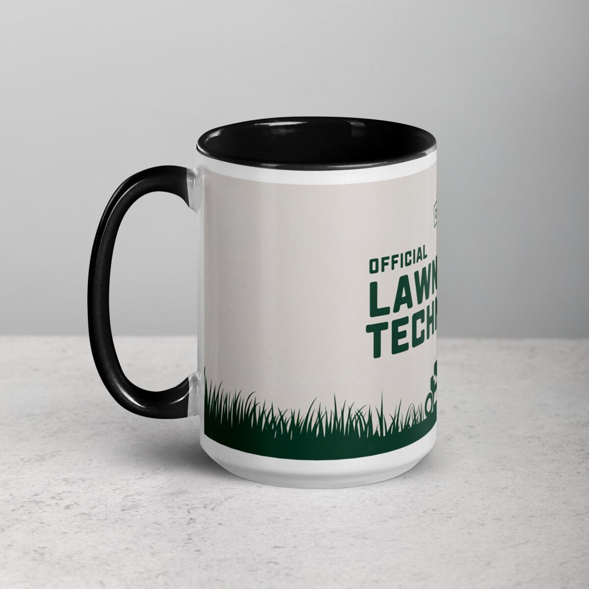Official Lawn Care Technician Dad Coffee Mug - Image 5