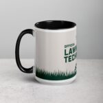 Official Lawn Care Technician Dad Coffee Mug - Image 5