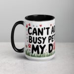 Can’t Adult, Busy Petting My Dog Mug - Image 5
